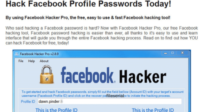 Facebook Hacker Pro